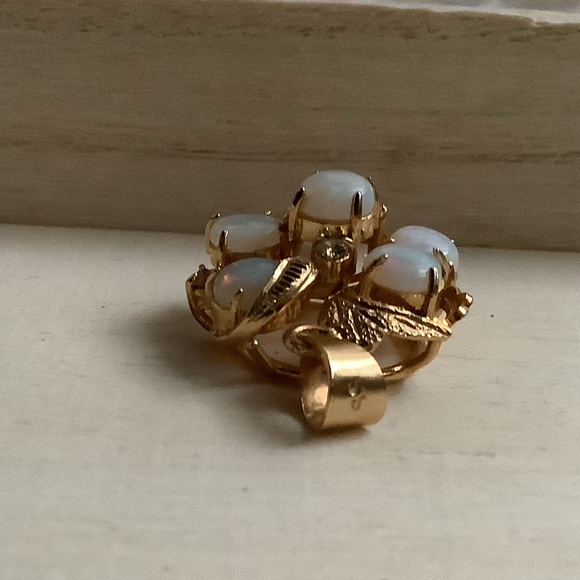 new vintage SS Opal pendant charm (flashes green) - Picture 14 of 16